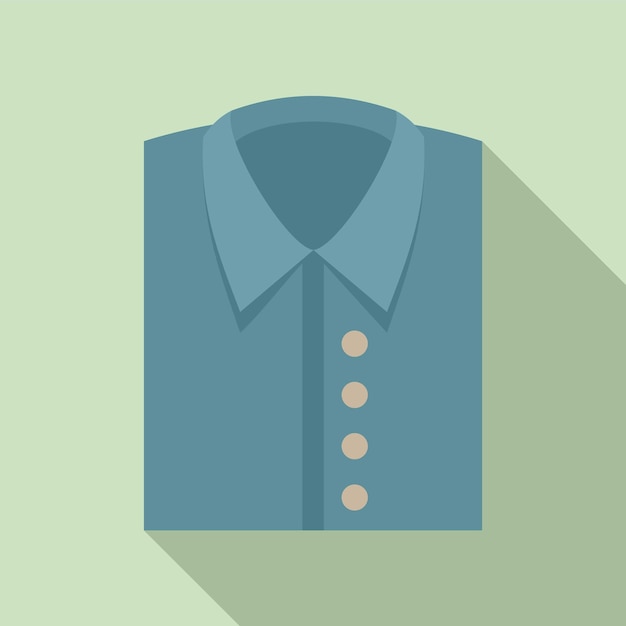 Vector shop male shirt icon flat illustration of shop male shirt vector icon for web design