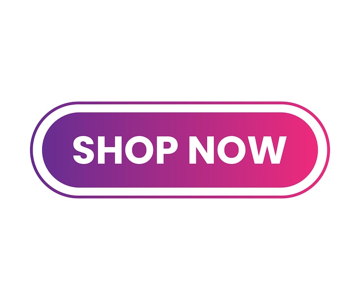 Vector shop now ecommerce icon call to action button offer design marketing symbol