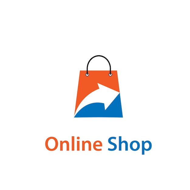 Shop shopping logo desin symbol sale