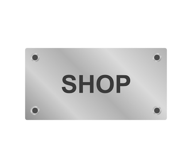 Shop sign