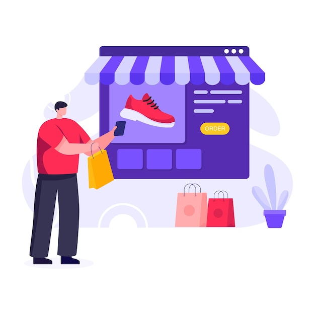 Vector shopping app