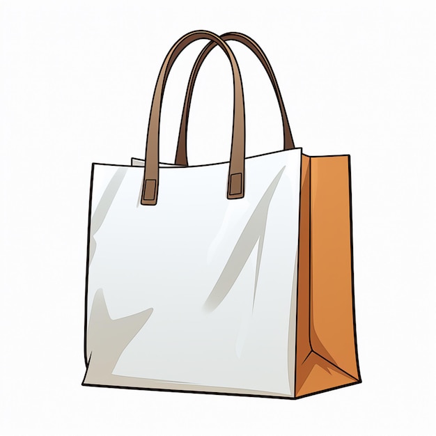 Вектор Вектор мультфильмов с сумками для покупок