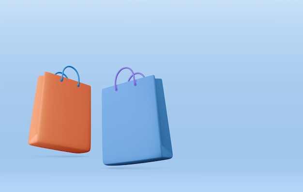 Shopping bag borsa vendita sconto promozione shopping concept