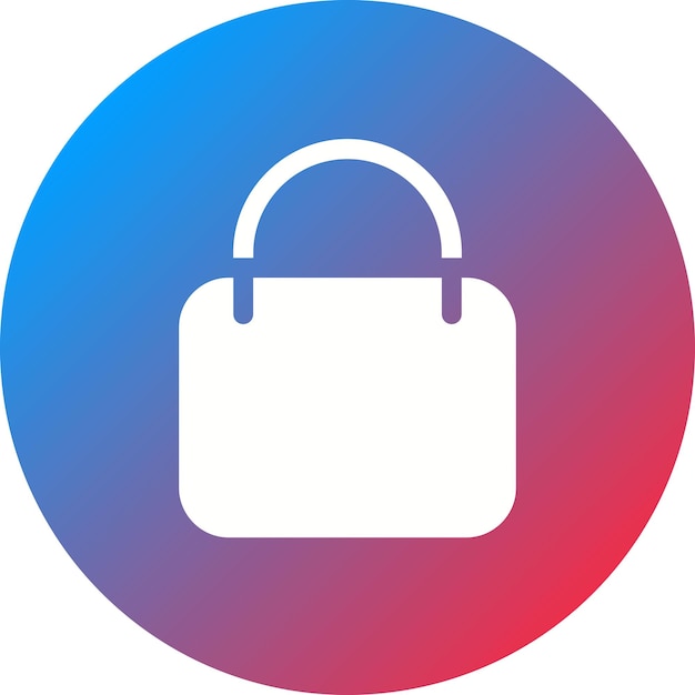 ショッピングバッグアイコンのベクトル画像を UI に使用できます