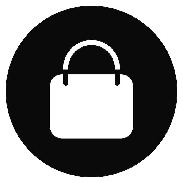 ショッピングバッグアイコンのベクトル画像を UI に使用できます