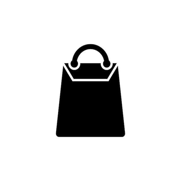 Вектор Икона сумки для покупок