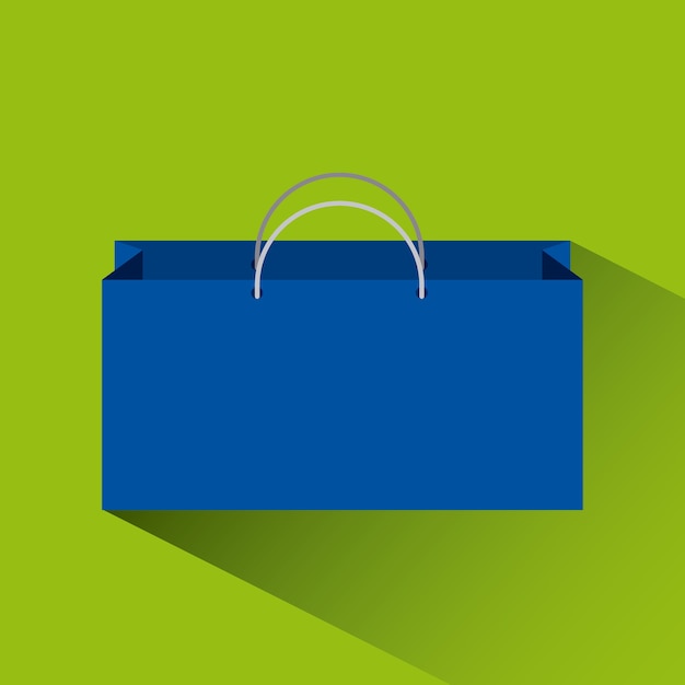 Vector shopping bag icon