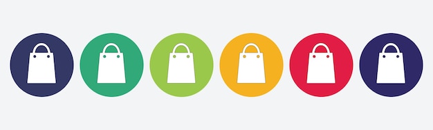 Shopping bag icon