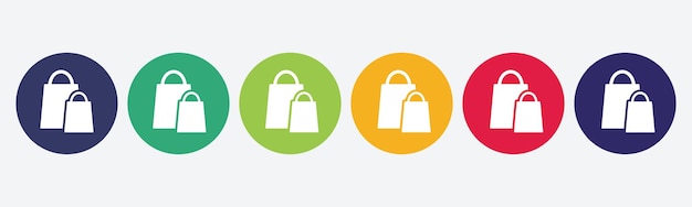 Shopping bag icon