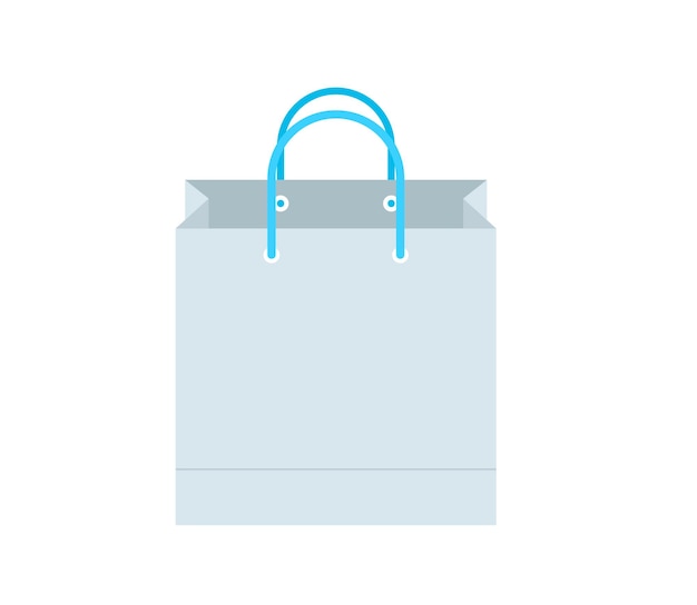 Vector shopping bag vector isolated icon. emoji illustration. shopping bag vector emoticon