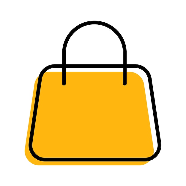 shopping bag icon logo vector illustration. Grocery bag symbol template for  graphic and web design collection 10576761 Vector Art at Vecteezy