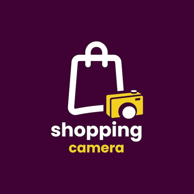 Logo della fotocamera per lo shopping