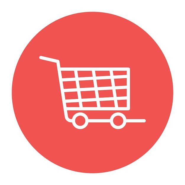 ショッピングカートアイコンのベクトル画像は,ゲーム電子商取引に使用できます