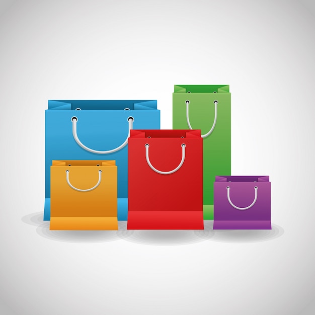 Vector shopping design