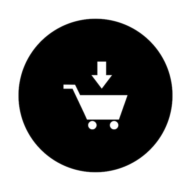 Shopping icon logo vektor