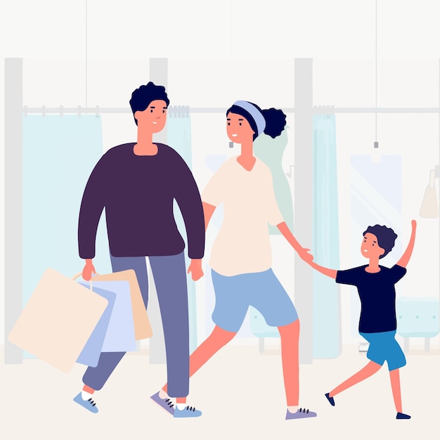 shopping illustration