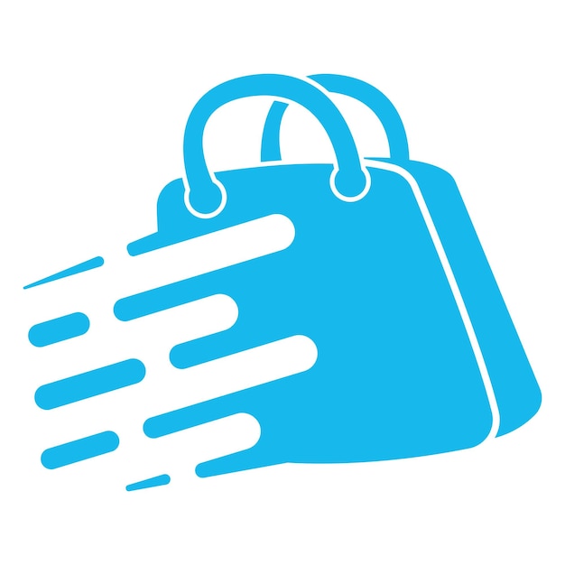 Дизайн иллюстрации векторной иконы логотипа покупок