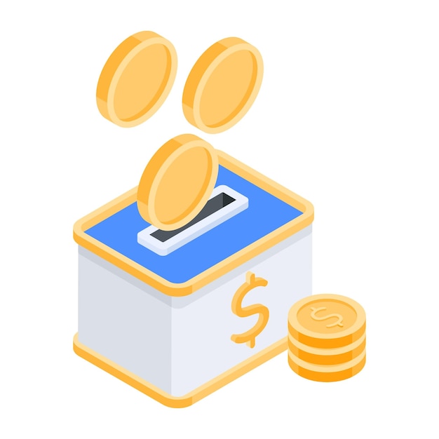 Vector shopping offers isometric icon