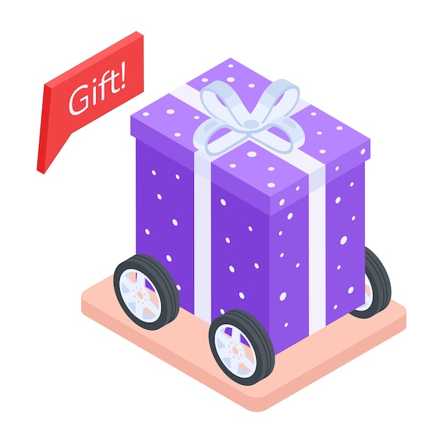 Shopping offers isometric icon