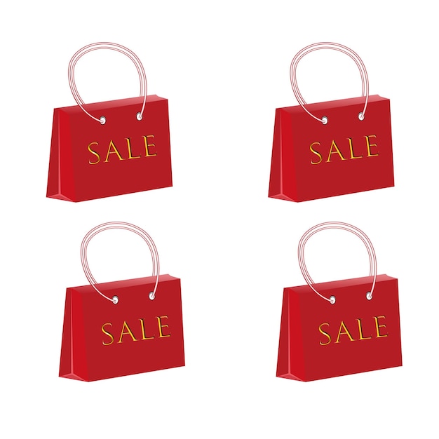 Shopping package Sale Vector graphics