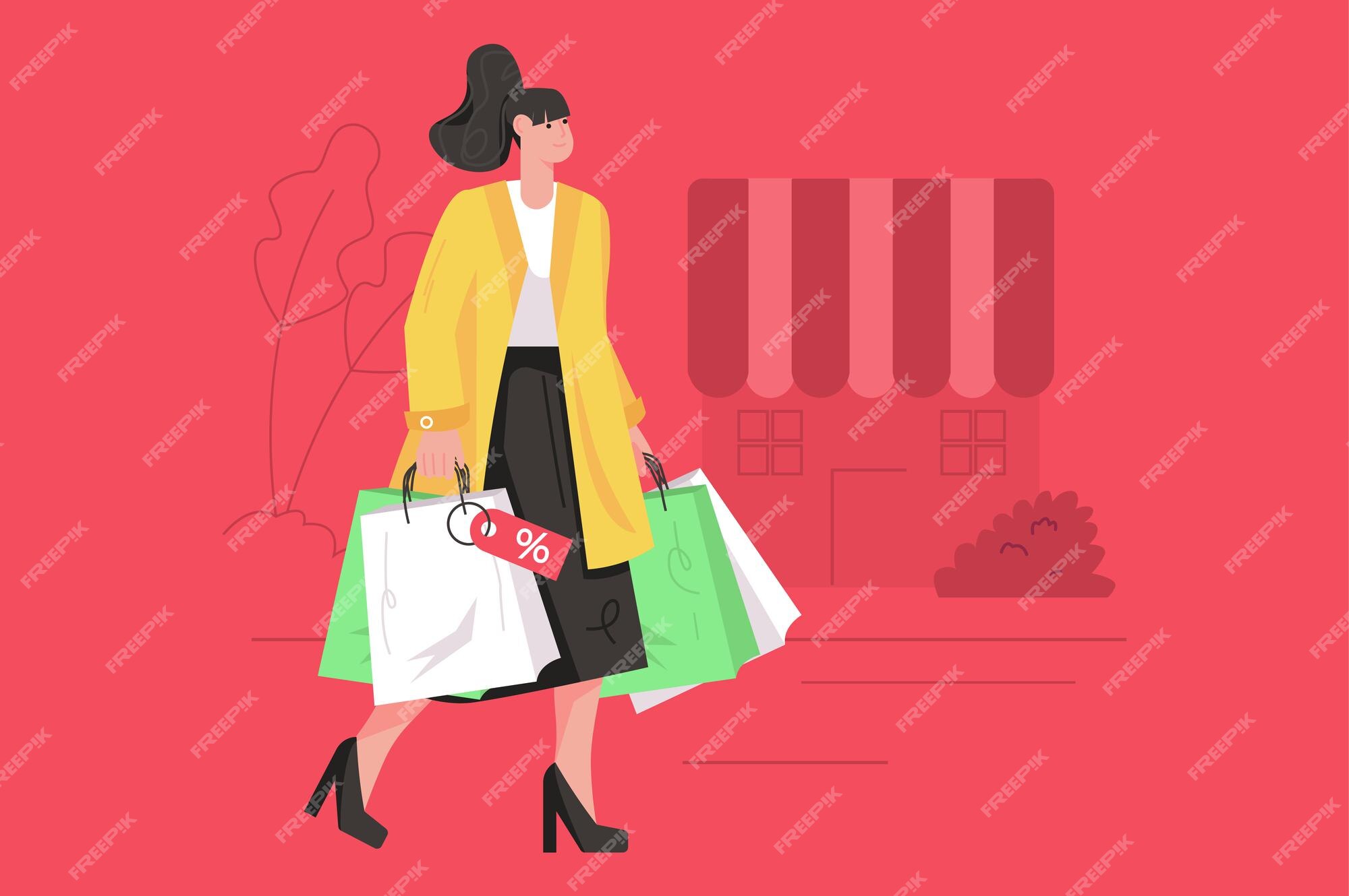 Modern Handbag Banner Design Concept for Ads Promotion