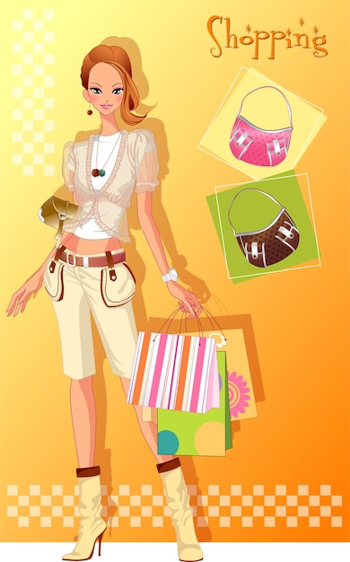 Shopping Spree Girl