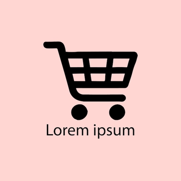 Shopping store Logo design symbol