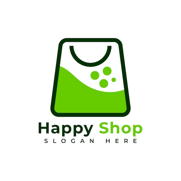 Shopping store logo design