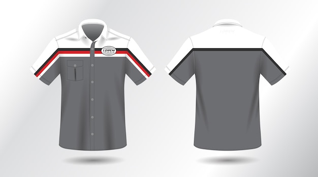 Vector short sleeve work shirt