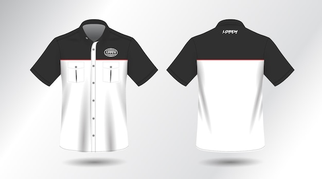 Vector short sleeve work shirt