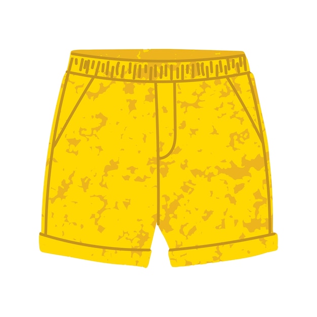 Shorts Kleurrijke Illustratie