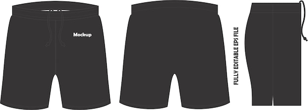 Vector shorts mock ups