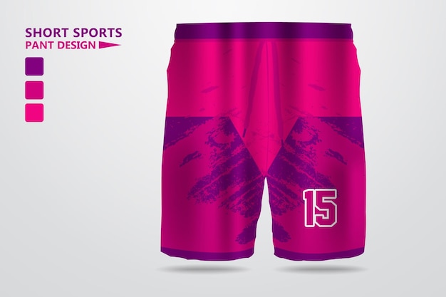 Shorts Sportbroek Ontwerp en sjablonen