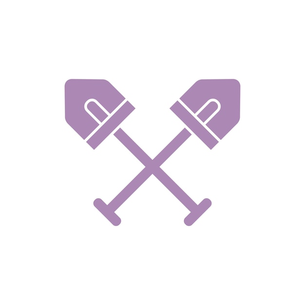 Shovel icon vector design templates simple design and modern