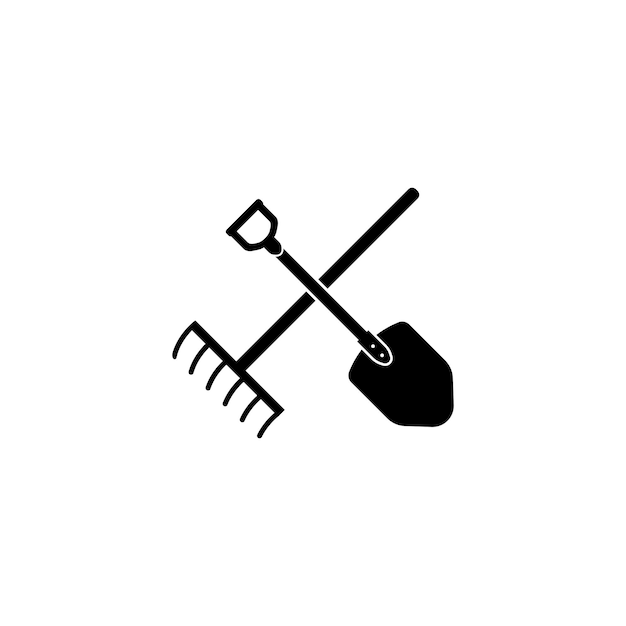 Vector shovel icon