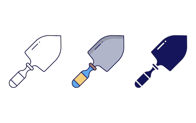 Shovel tool icon