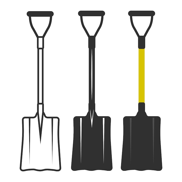 Shovel Vector Shovel Silhouette Vector Hardware Vector Shovel Clipart Shovel Outline Shovel