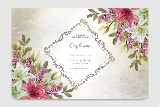 shower bridal frame tamplets