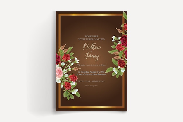 Shower bridal invitation templates