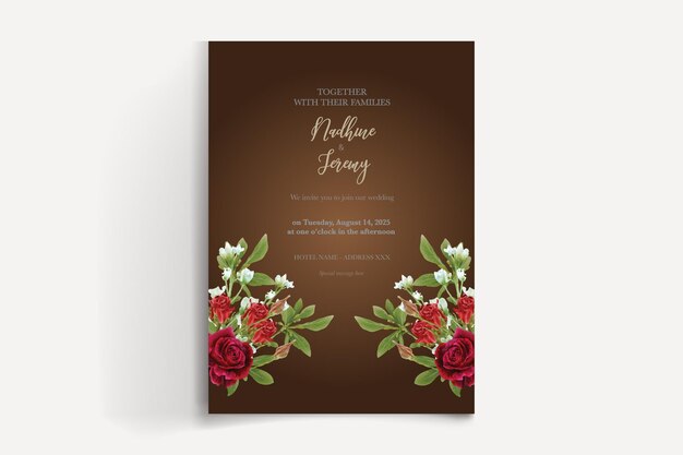 SHOWER BRIDAL INVITATION TEMPLATES