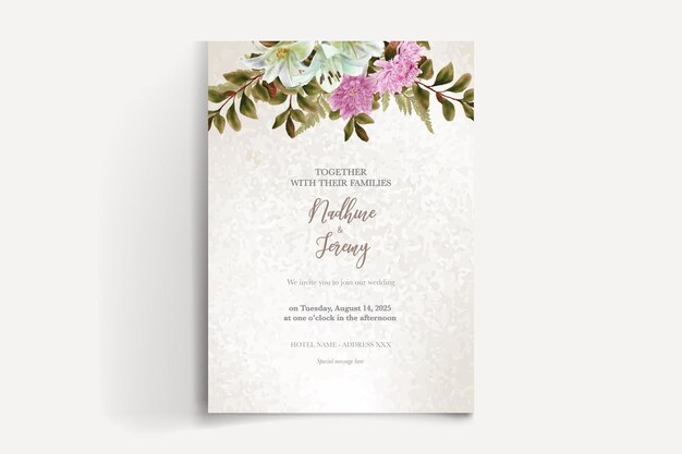 SHOWER BRIDAL INVITATION TEMPLATES