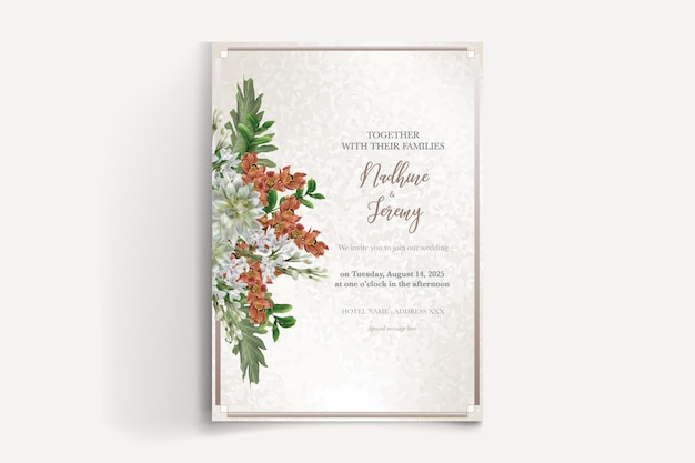 Shower bridal invitation templates