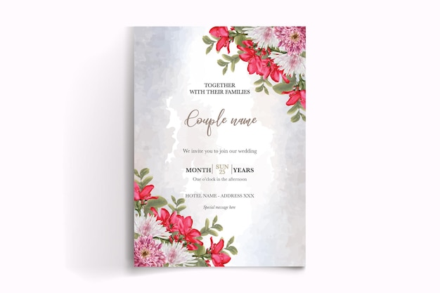 Shower bridal wedding invitation templates