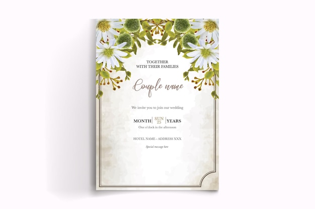 Shower bridal wedding invitation templates