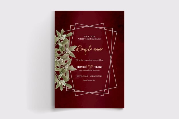 Shower bridal wedding invitation templates