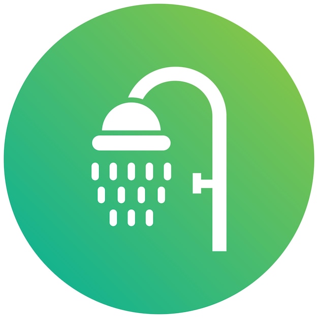 Vector shower vector icon design illustration