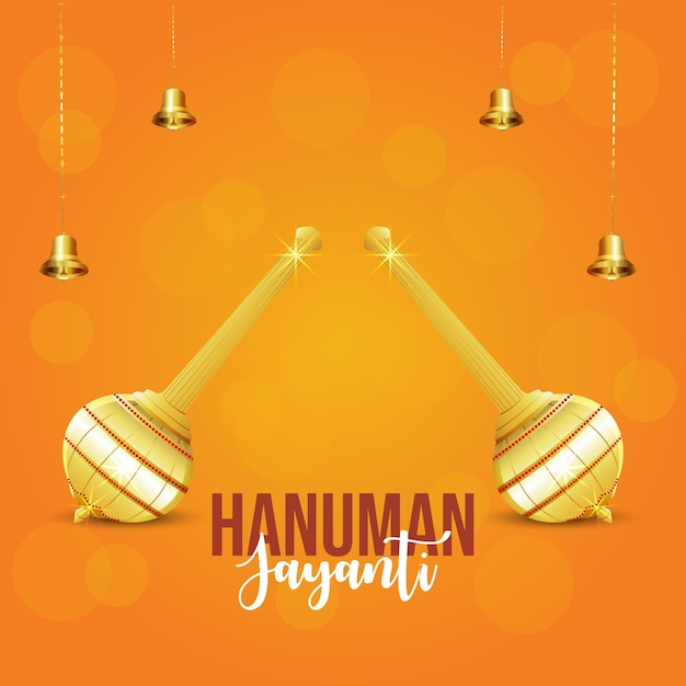 Shri hanuman jayanti vector illustration Hanuman Jayanti vector Happy Hanuman Jayanti