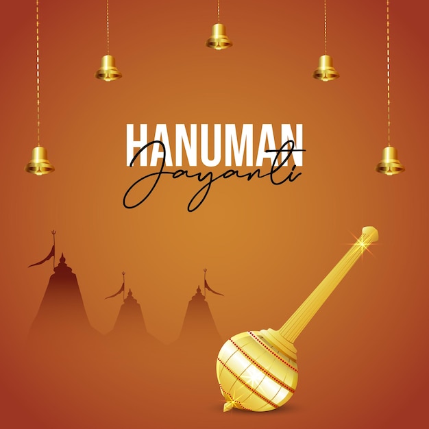 Shri hanuman jayanti vector illustration hanuman jayanti vector happy hanuman jayanti