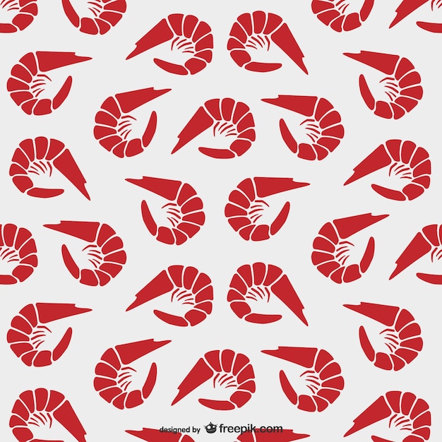 Shrimps pattern