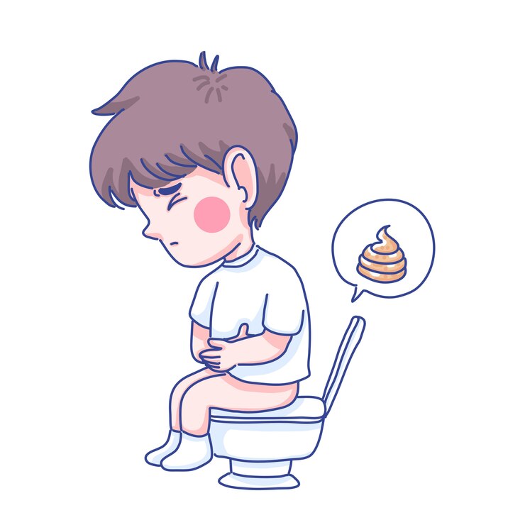 Sick boy